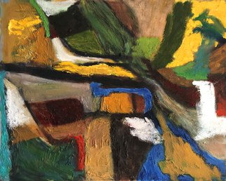 Bob Dornberg: 'tt1 farm', 2021 Oil Painting, Abstract. ABSTRACT FARM...
