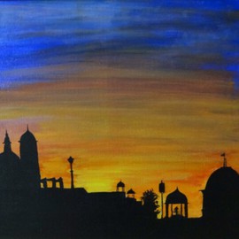 Sunset at India Gate By Dr Vijay Prakash