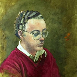 portrait of dru dougherty  By Lou Posner