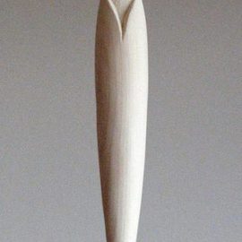 Lars Berg Artwork Coming into being, 2012 Wood Sculpture, Gestalt