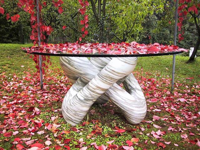 Artist Andrew Wielawski. 'Moebius Table' Artwork Image, Created in 2002, Original Sculpture Wood. #art #artist