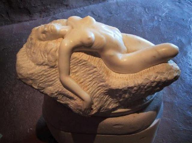 Artist Andrew Wielawski. 'Nude' Artwork Image, Created in 2000, Original Sculpture Wood. #art #artist