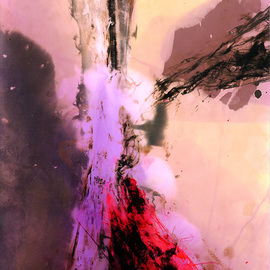 Andre Vesyelkin: 'dramatic ending', 2004 Other Photography, Abstract. Artist Description: Abstract painting executed in photochemical technique, depicting life s collisions. ...