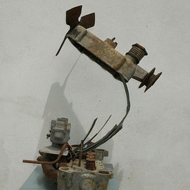 Emilio Merlina: 'all i need is fly', 2018 Mixed Media Sculpture, Fantasy. 