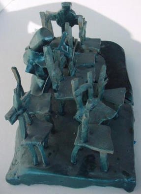 Emilio Merlina: 'forgetful sleep', 1997 Ceramic Sculpture, Inspirational. sculpture terracotta...