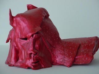 Emilio Merlina: 'hell angel', 1993 Ceramic Sculpture, Inspirational. sculpture terracotta...