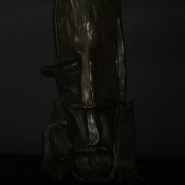 Emilio Merlina: 'observer', 1993 Bronze Sculpture, Inspirational. Artist Description:  bronze ...