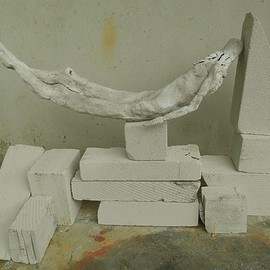 Emilio Merlina: 'the wall', 2014 Mixed Media Sculpture, Fantasy. 