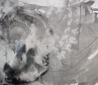 Emilio Merlina: 'two in one 09', 2009 Mixed Media, Inspirational.  acrylic and charcoal on canvas ...