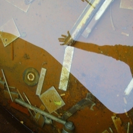 Emilio Merlina: 'welcome into my rusty sea 2', 2008 Color Photograph, Inspirational. Artist Description:  digital photo ...
