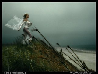 Romanova Nadia: ' ascendence', 2008 Color Photograph, Conceptual. happiness loneliness risque brave unknown future...