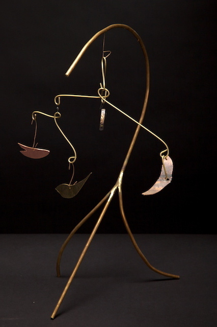 Artist Eric Jacobson. 'BrassMobile I' Artwork Image, Created in 2010, Original Sculpture Mixed. #art #artist