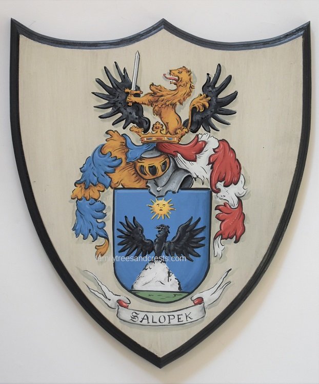 Gerhard Mounet Lipp: 'Custom Family Crest Wall Plaque', 2019 Acrylic Painting, Home.  Heraldry Art- family crest wall plaque.  Every coat of arms family crest will be custom hand painted.  They are not mass produced.The final product is a unique piece of art that will become a cherished family heirloom.  Heraldry Art - a unique gift idea for any occasion.  Our crests come...