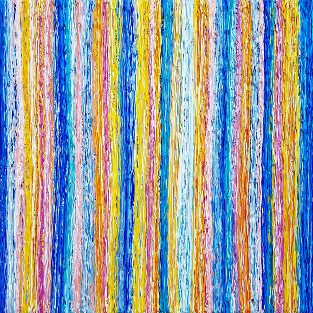 Paulo Flatau  'Color Code', created in 2017, Original Painting Acrylic.