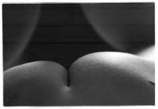 Tony Lee: 'Skin Gray2-13a', 2002 Black and White Photograph, nudes. light on skin...