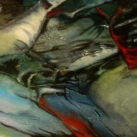 Franziska Turek: 'arroyo', 2007 Other Painting, Abstract. 
