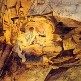 Franziska Turek: 'golden age 3', 1995 Other Painting, Abstract. 