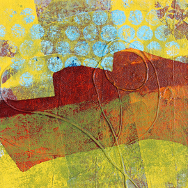 Jose Freitascruz: 'cerrado exbrasil 001', 2018 Acrylic Painting, Abstract Landscape. Artist Description: Two years down the road I have found the elements I wish to work around and incorporate in my work, the colours of the brazilian Cerrado, the organic forms of Burle Marxs gardens, the tiles of Athos BulcAPSo and the CobogA3, a concrete screen used in BrasA...
