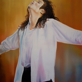 David Fedeli: 'Michael', 2009 Oil Painting, Music. Artist Description:        David Fedeli, DJ Fedeli, Fine Art, Landscapes, Surrealism, Neo- Romanticism, Michael, Robert Watson, Oil Painting       ...