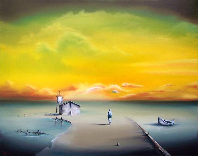 Artist Dj Fedeli. 'Sailmakers Life' Artwork Image, Created in 2011, Original Painting Oil. #art #artist