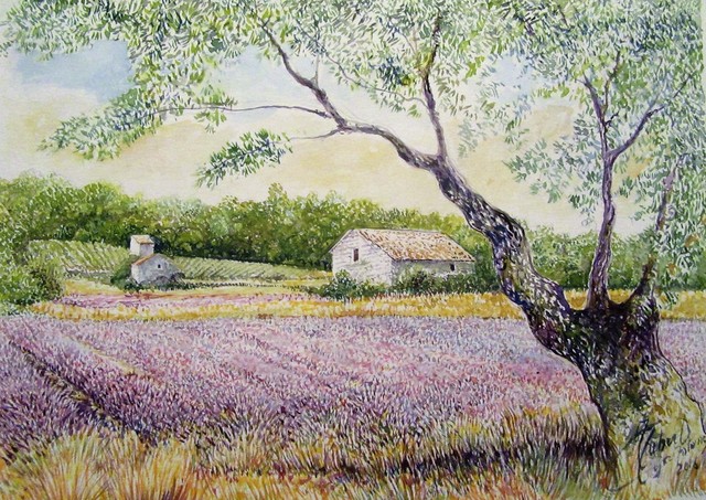 Cyr Antoine Hubert  'Provence', created in 2016, Original other.