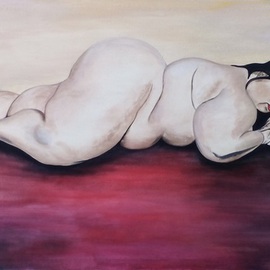 NUDE OBESE LADY 2 By Geary Jones