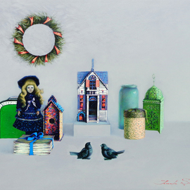 Ghenadie Sontu: 'Long Story Short', 2015 Oil Painting, Still Life. Artist Description:  Long Story Short - still life, oil painting by Ghenadie Sontu...