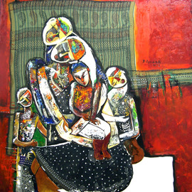 Gnana Ponnusamy: 'team of love', 2012 Other Painting, Love. Artist Description: Team of Love is painted by P. Gnana in 2012. ...