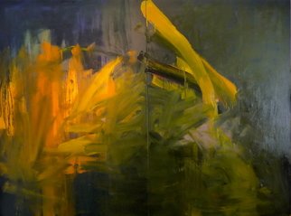 Marcia Freedman: 'CUZ', 2012 Oil Painting, Abstract Figurative.   CUZ is an abstract oil painting on canvas that was informed by the figure.                          ...
