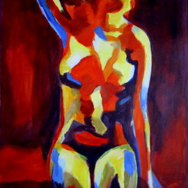 Helena Wierzbicki: 'absence', 2019 Acrylic Painting, Abstract Figurative. Artist Description: affordable paintings for sale, art, artwork, online gallery, buy online painting, purchase online, affordablemodern, sale painting, awesome paintings for sale, wall art to buy, contemporary, art nude paintings, female nudes, portrait, original paintings, portraits, art sale, abstract, portrait art sale, abstract, portraits, helena wierzbicki abstract female portraits, female ...