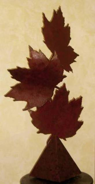 Artist Bob Hill. 'Autumn Cascade' Artwork Image, Created in 2006, Original Woodworking. #art #artist