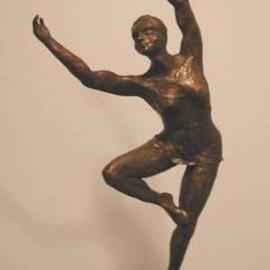 Bob Hill: 'Joy of Spring', 2000 Bronze Sculpture, Dance. Artist Description: This piece was originally done in terracotta, then a mold was made and it was cast in bronze. ( The original is available at a reduced price. ) This piece was judged the best sculpture at The Kent Art Association' s President' s Show in Connecticutin the Summer of 2000....