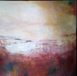 Iana Sophia: 'broadmoor 1', 2018 Oil Painting, Abstract Landscape.  landscape abstract imaginative decorative mood setting big format ...