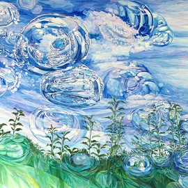 air water drops By Imelda Feraille