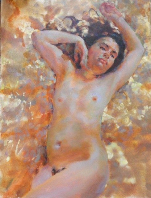 Irina Petruhina  'Elena', created in 2010, Original Painting Oil.