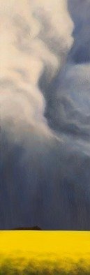 Ian Sheldon: 'Storm Passing', 2010 Oil Painting, Landscape. 