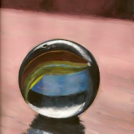 Josep Manel Marti Gomez: 'Marble', 2010 Acrylic Painting, Figurative. 