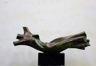 Alexander Iv Ivanov: 'flying torso', 2015 Bronze Sculpture, Abstract Figurative. bronze, sculpture, creativity, art, torso...