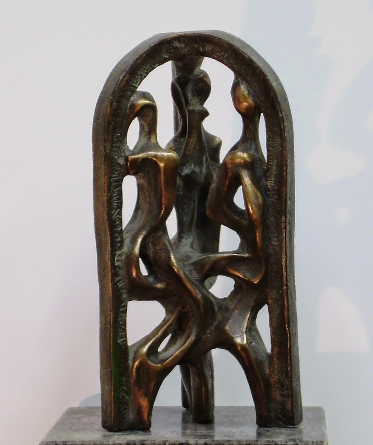 Alexander Iv Ivanov: 'three Graces', 2010 Bronze Sculpture, Garden. bronze, sculpture, garden, abstraction, creativity, art...