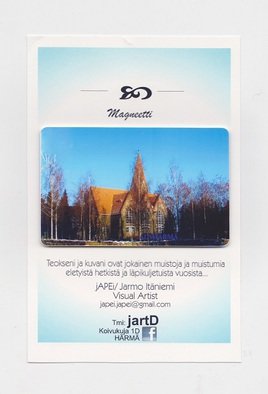 Jarmo Itniemi: 'Photo magnet', 2014 Color Photograph, Architecture.      Cathedral ALAHARMA Finland          ...