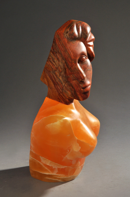 Jane Jaskevich  'Desert Calcite Silhouette', created in 2014, Original Sculpture Wood.