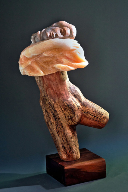 Jane Jaskevich  'Reverie', created in 2017, Original Sculpture Wood.