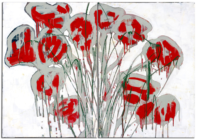 Artist Jasmine Ronel. 'Buttercups' Artwork Image, Created in 2008, Original Mixed Media. #art #artist
