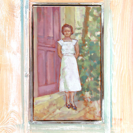 Girl in a Doorway By Jessica Dunn