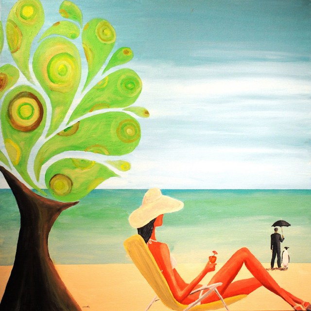 Artist Jim Lively. 'Beach' Artwork Image, Created in 2010, Original Photography Color. #art #artist