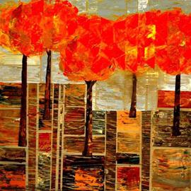 Jim Lively: 'Five For Fall', 2013 Acrylic Painting, Abstract. Artist Description:                                                 Acrylic and gallery wrapped canvas                                                                                                                                                  ...