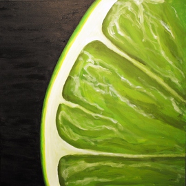 Jim Lively: 'Lime', 2010 Acrylic Painting, Surrealism. Artist Description:          Part of the 