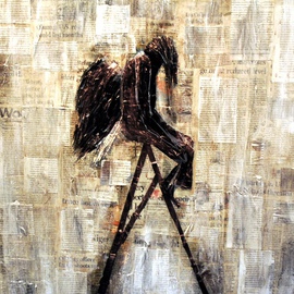 Perplexed Angel  By Jim Lively