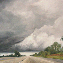 Approaching Storm Turnpike By Jim Morin