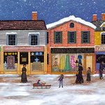 Winter on Main Street By Janet Munro